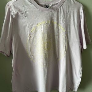 H&M DIVIDED Light Purple Zodiac Signs Graphic T-Shirt